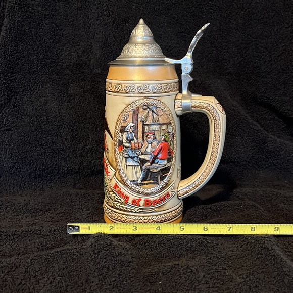1985 Tomorrow’s Treasures Anheuser Busch Collectible Beer Stein J Series #73158 - Picture 10 of 10